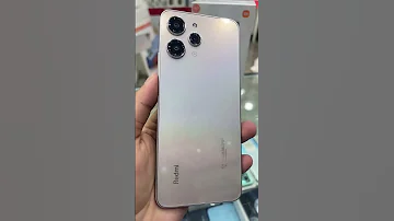 اللون الفضي من جوال ريدمي 12 Redmi12 