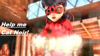 Help Me Cat Noirmlb Cat Noir Hawkmoth Ladybugducky Daily Miraculous