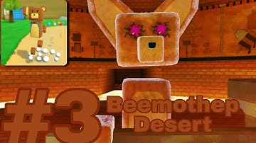 Super bear adventure Mobile - Gameplay Walkthrough Part 3 - Beemothep Desert - (Android, IOS)