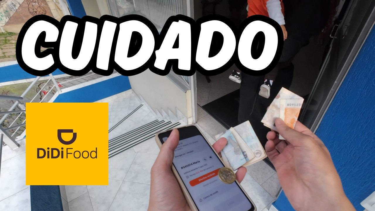 🚨 Trabajando con DiDi Food me intentan dar un billete repetido 💸 | La realidad de ser repartidor