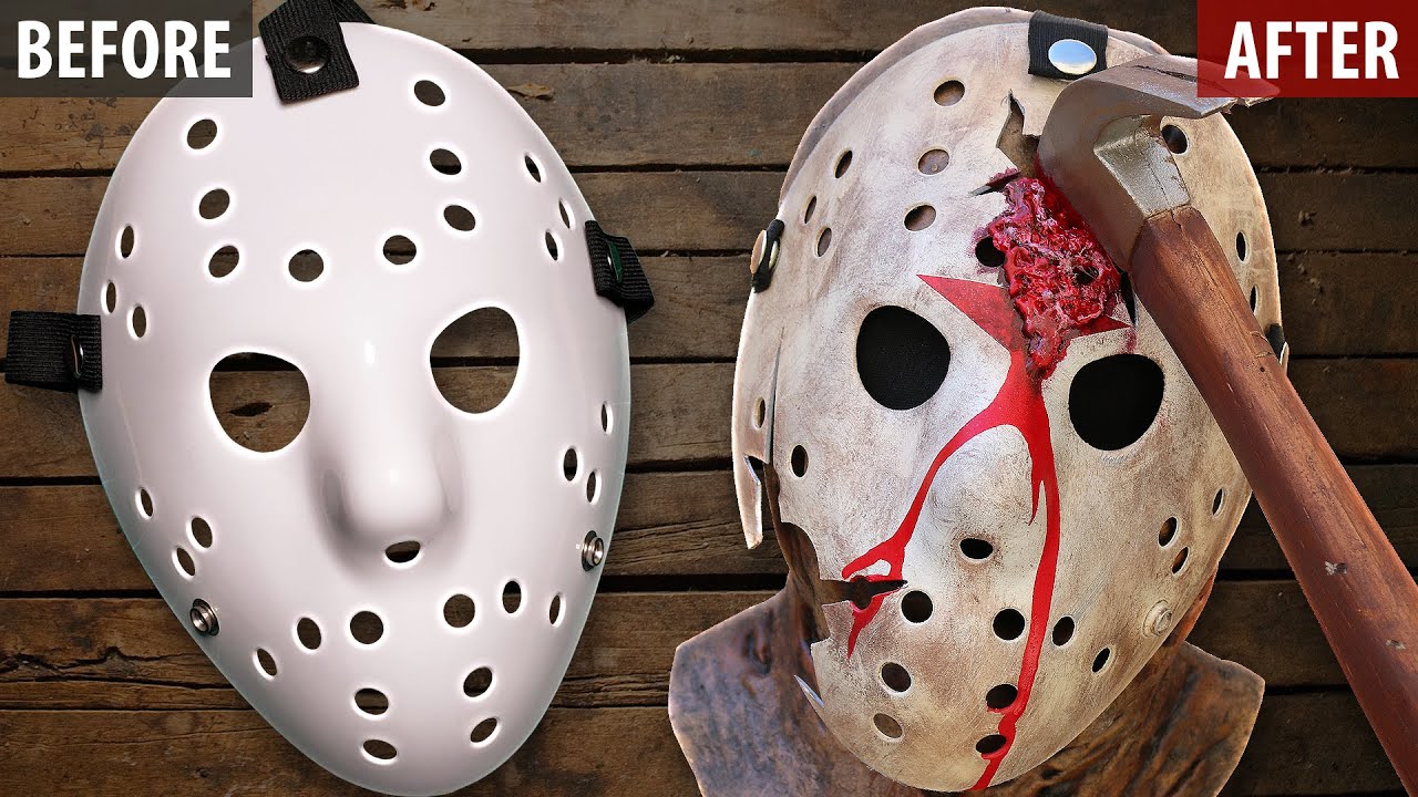 Finde sig i kabine Uskyld How to Make a HypothetiKILL "Hammered" Jason Mask - YouTube