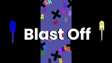 Blast Off - Rocket Race in Algodoo