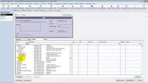 QuickBooks Training - Inventory Assembly