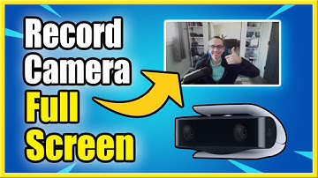 How to RECORD PS5 Camera FULL Screen for Youtube Videos & Sharefactory (Easy Method!)