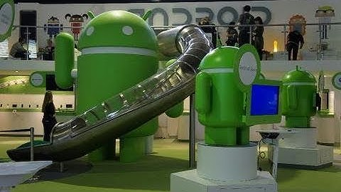 Visit Android Google Booth - MWC 2011