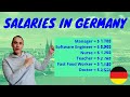 Salaries in Germany