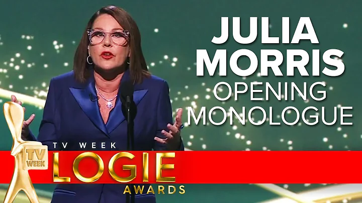 Julia Morris opening monologue | TV Week Logie Awa...