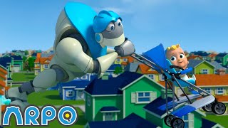 ARPO & Daniel Take Flight!! | ARPO The Robot | Funny Kids Cartoons | Kids TV Full Episodes