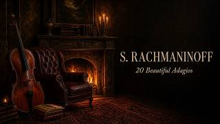 20 Beautiful Wistful Adagios for Reading, Sleep & Meditation | Inspired by S. Rachmaninoff