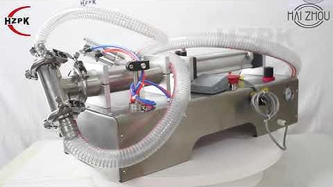 How to debug horizontal liquid filling machine？@HZPK