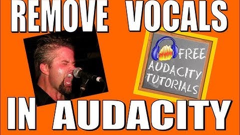 How to remove vocals from a song in Audacity & keep the low end strong - uncommon 2nd step