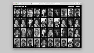 Portraits of No One: An Internet Artwork