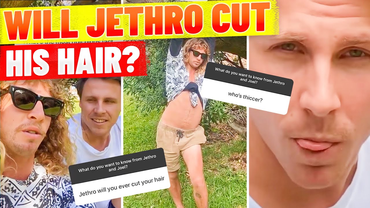 Will Jethro Ever Cut His Hair? (Joel and Jethro Instagram Q&A)
