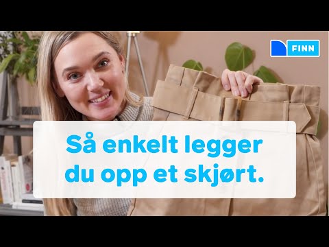 Så enkelt legger du opp et skjørt