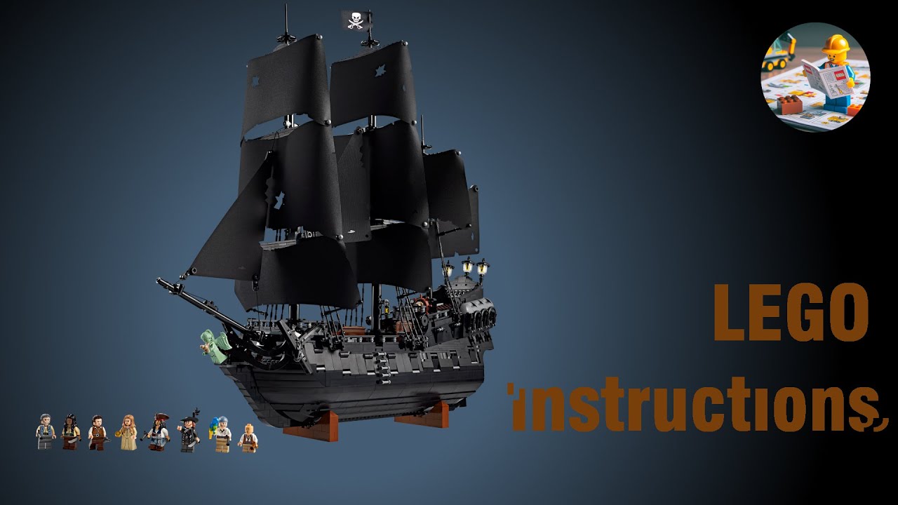 LEGO Instruction - Icons 10365 - Captain Jack Sparrow's Pirate Ship 
