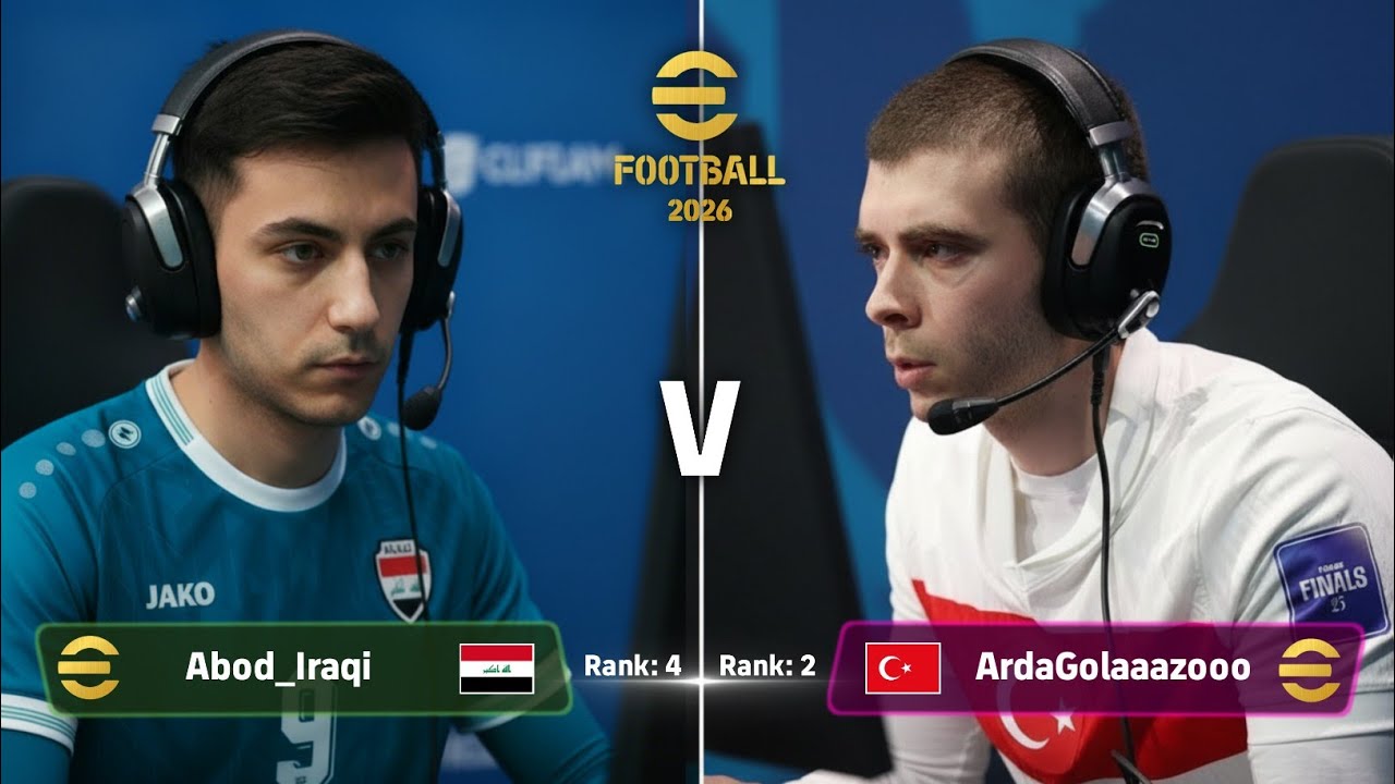 DUEL PANAS TOP GLOBAL! Abod_Iraqi (Rank 4) 🇮🇶 vs 🇹🇷 ArdaGolaaazooo (Rank 2) | eFootball 2026