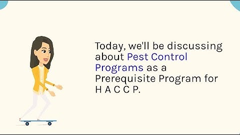 Pest Control Introduction for HACCP