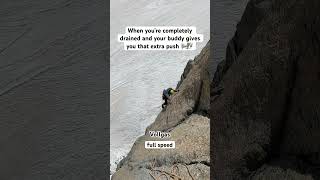 Who can relate? 🧗🏼 #alpineclimbing #climbing #ortovox #mountaineering