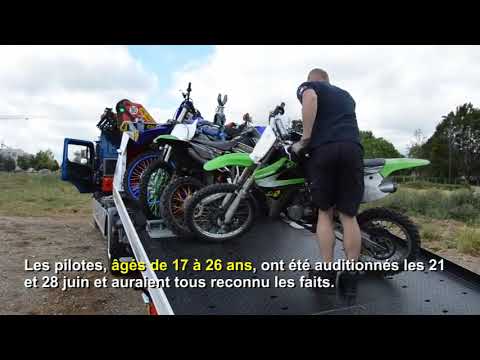 Rodéos sauvages à Chartres : cinq motos saisies par la police