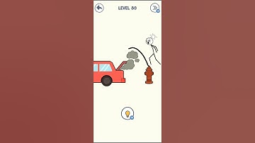 Draw puzzle 2 : One line one part | Puzzle solved | Level 80