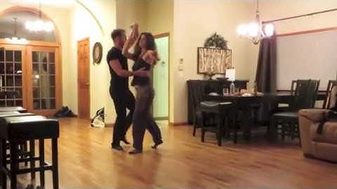 Rachel Learns Zouk with Peter, 17 Sept 2016