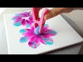 (766) How To Paint Fantastic Flowers | Easy Painting idea | Painting for beginner | Designer Gemma77
