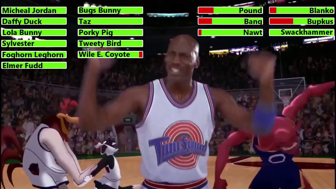 Space Jam (1996) Last 3 Games with healthbars (100K Subscriber Special)