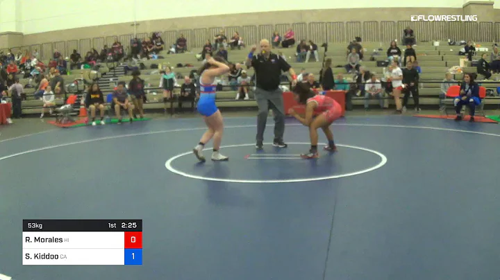 53 Kg Consi Of 8 2 Rita Morales Team Hawaii Vs Sav...