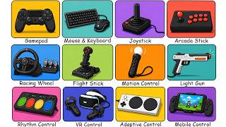 Every Type of Game Controllers Explained in 16 minutes