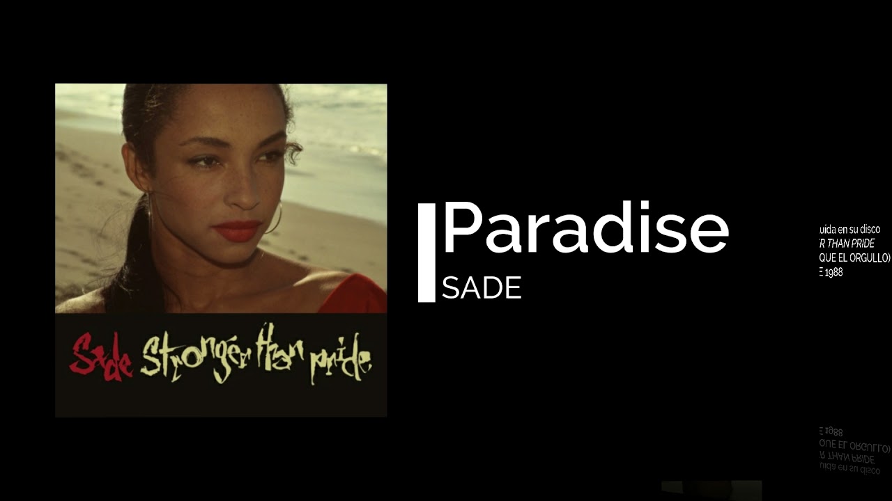 Letra da música Paradise - Sade