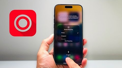iPhone 15 Pro Max: How To Screen Record With Sound