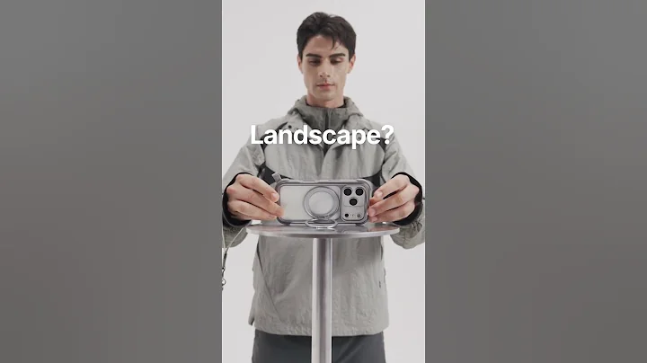 Odyssey Stand M Stand Case for iPhone 17. Not your ordinary stand case —  #SubtleStrength #MAGEASY