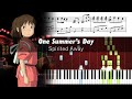Joe Hisaishi One Summer S Day Spirited Away Piano Tutorial With Sheet Music