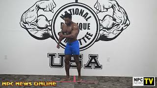 NPC NEWS ONLINE 2025 ROAD TO THE OLYMPIA – Emanuel Hunter Posing Practice HD Video