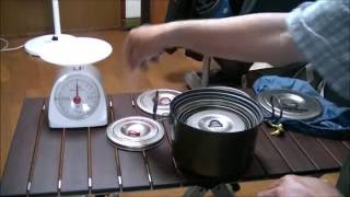 エバニューチタンクッカー マトリョーシカ Evernew Camp Cookware 6in1