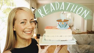 READING 4 BOOKS IN 24 HOURS || a very cozy readathon
