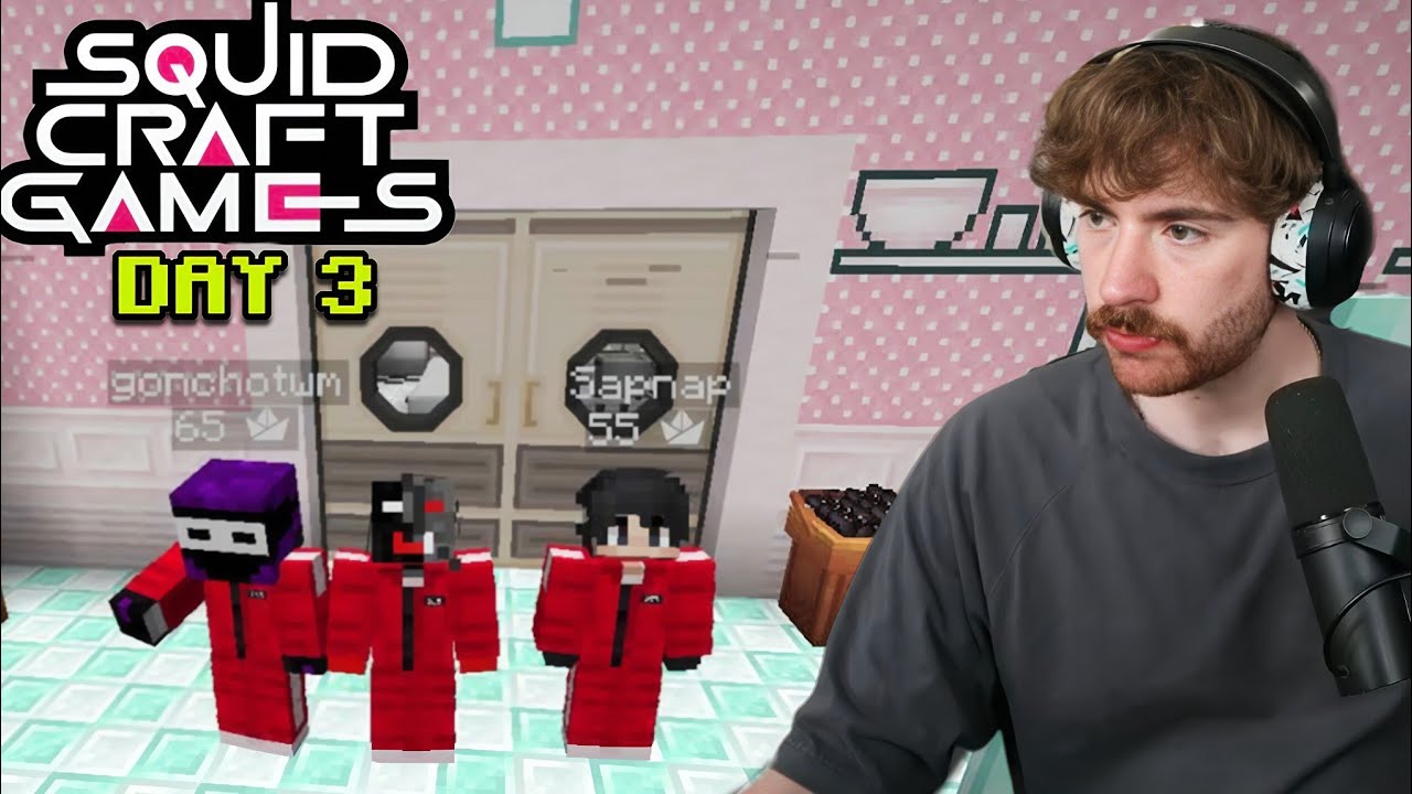 Sapnap: Squid Craft Games 4 (День 3)