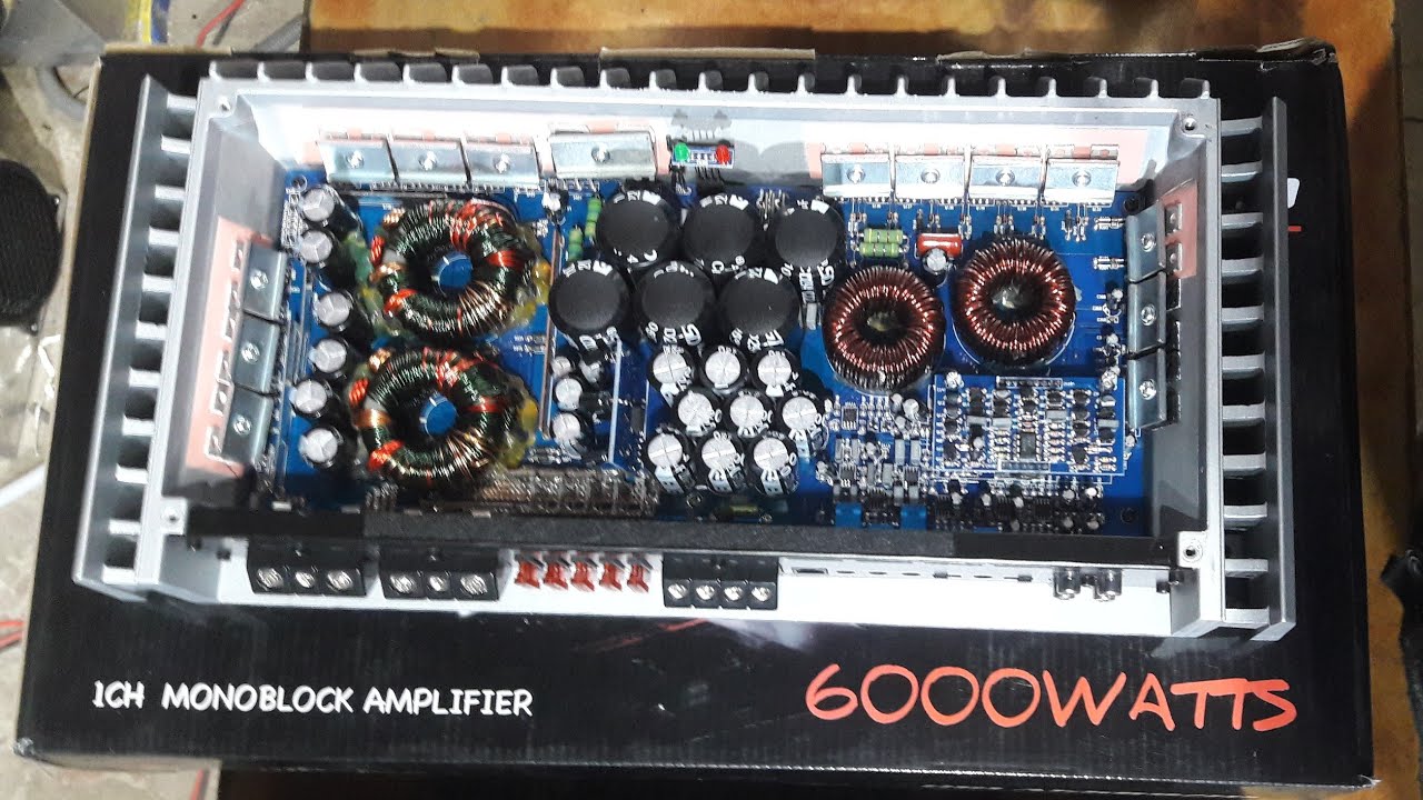 Interfire mono block amplifier 2000watt 4000watt 6000watt. YouTube