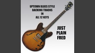 Uptown Blues in C (Backing Track)