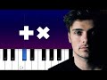 Martin Garrix &amp; Justin Mylo ft Dewain Whitmore - Find You  (Piano Tutorial)