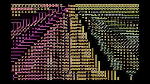 "Parasolka" 256b intro Atari XL/XE LOST party 2020