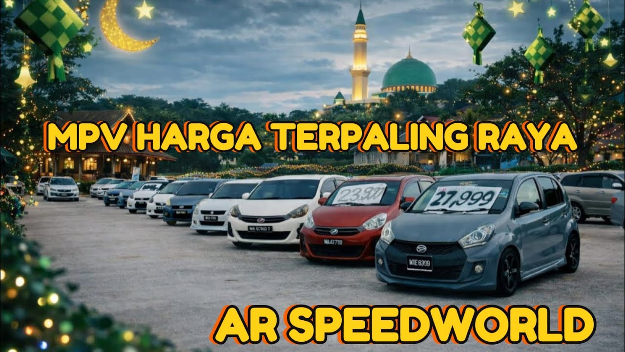 BOOKING HARI NI, RAYA NAIK MPV YG HARGA JACKPORT !!!! 