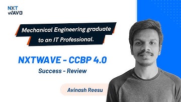 Empowered by NxtWave Intensive 2.0: My Journey from Mechanical Engineering to Software Success🚀