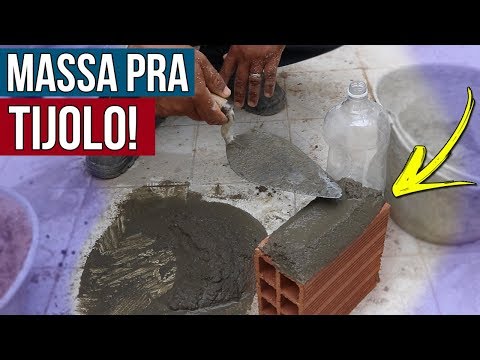 Vídeo: Como você mistura cimento de alvenaria Tipo N?