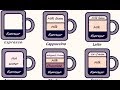 Coffee Types (Hindi) | Espresso | Americano | Mocha | Cappuccino | Latte | Frappe