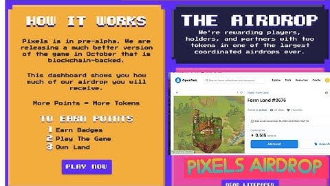 PIXELS AIRDROP: FULL GUIDE TO HELP YOU EARN BIG