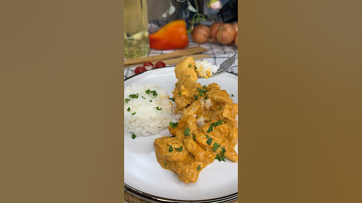Идея для вкусного ужина ☺️ Курица в соусе карри 🍛