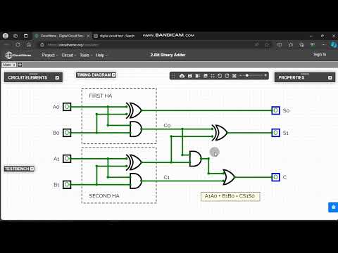 2-Bit Binary Adder