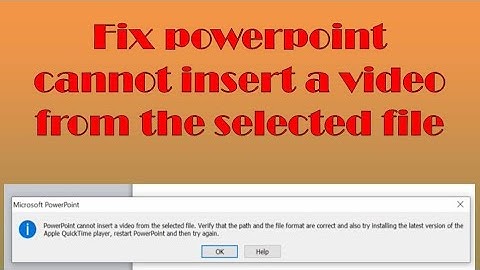 Fix : PowerPoint Can