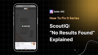 ScoutIQ “No Results Found” Explained: Scanning Modes, Causes & Fixes